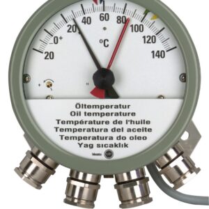 Oil Temperature Gauge Make : Messko  MR (Germany) Type  MT-ST160 SK/TT