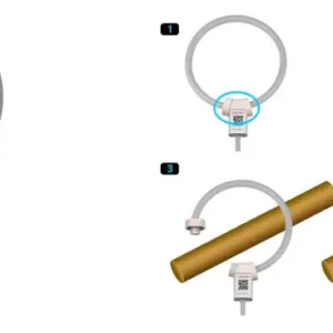 T-FCT High voltage resistant Rogowski coil