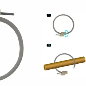 T-ZRC High voltage resistant Rogowski coil