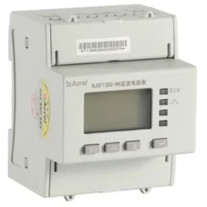 DJSF1352-RN Dual-Channel Rail-Mounted DC Power Meter