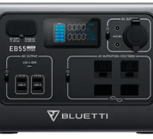 BLUETTI EB55 Portable Power Station – 537Wh | 700W Output