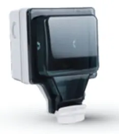 SWB-4W/1 – 1 Gang Waterproof Switch (110 × 170 mm, IP66 Rated)