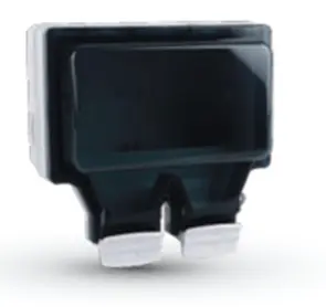 SWB-4W/2 – 2 Gang Waterproof Switch (170 × 170 mm, IP66 Rated)