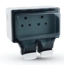 SWB-4W/38 – Waterproof Socket (170 × 170 mm, IP66 Rated)