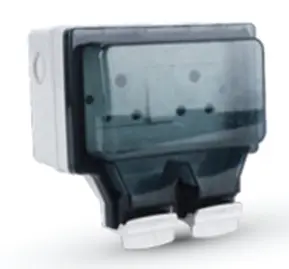 SWB-4W/39 – Waterproof Socket (170 × 170 mm, IP66 Rated)