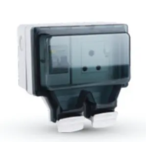 SWB-4W/58 – Waterproof Socket (170 × 170 mm, IP66 Rated)