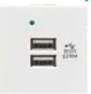 F21-C3(2.1A) Dual Port Type A+A USB Charger (10.5W Total)