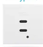 F21-C9 Dual Port Type C+C USB Charger (21W Total)