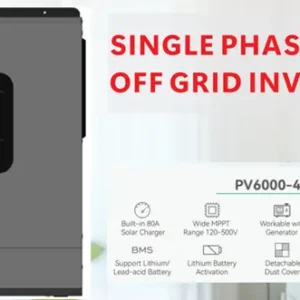 LVTOPSUN Single Phase Low Voltage Off-Grid Inverter 48V – Model PV6000-48